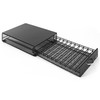 Vinsani 40 Coffee Pod Storage with Sliding Drawer for Nespresso Vertuo Vertuoline Pods Capsules Durable Space Saving Stackable Pods Holder Tray Organiser Box Anti-Vibration Design