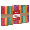 Vinsani 100/300/500pcs Coloured Wooden Lolly Sticks – Smooth Craft Popsicle Kids Lollipop Sticks - Perfect For Desserts (Ice Creams, Cakesicles, Lollypops), Kids DIY Art Project and Crafts – 11.2 X 1CM