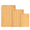Vinsani Bamboo Chopping Board Set of 3 Wooden Kitchen Cutting Board Serving Platter 100% Natural Organic Bamboo Eco-Friendly Hypoallergenic Various Sizes Perfect for Cutting Meat Cheese & Fruit