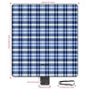 Vinsani 220 x 200cm Folding Picnic Blanket Waterproof & Sandproof Backing - Ideal for Camping & Outdoor Picnic - Rug Mat with Carry Handle