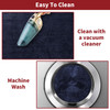 Vinsani Bath Mat Non Slip Bathroom Mat Thickened Fluffy Microfiber Machine Washable Shower Rug Ultra Soft Water Absorbent For Home Bathroom Kitchen