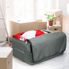 Vinsani Storage Bags Organiser 50L/105L Capacity Double Zipper Card Markings Strong Handles Moisture-Proof Underbed Storage Moving Bag For Clothes Toys Beddings Comforter