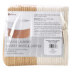 Vinsani Laundry Basket Natural Cotton Hand-Woven Rope Hamper Two Tone Scandinavian Home Décor Minimalist Aesthetic Storage For Clothes Baby Toys Nursery Bathroom and Bedroom Use