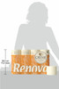 Renova Luxury Cream 4Ply Toilet Tissue Paper Rolls 12 x 5 packs (60 Rolls)