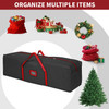 Vinsani® 7ft/9ft Christmas Tree Storage Bag – Zip-Up Waterproof Sack for Xmas Tree, Decorations, Lights, Ornaments, Presents, and Gift Accessories – Durable Fabric Organiser for Holiday Décor Vinsani® 7ft/9ft Christmas Tree Storage Bag – Zip-Up Waterproof Sack for Xmas Tree, Decorations, Lights, Ornaments, Presents, and Gift Accessories – Durable Fabric Organiser for Holiday Décor