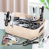 Vinsani Plastic Clothes Pegs 20 Piece Set Black and White – Aesthetic Design Strong Grip and Windproof Laundry Pegs Quality Non-Slip Clothes Pins for Home and GardenNI 20PK PLASTIC PEGS 1010509