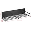Vinsani 4 Pack Magnetic Spice Rack – Strong No Drill Fridge Storage Shelf | Wall Mounted Metal Herb Jar Holder for Kitchen Organisation – Heavy Duty 11lbs Load, 30x11x6.8cm, Modern Black Design Vinsani 4 Pack Magnetic Spice Rack – Strong No Drill Fridge Storage Shelf | Wall Mounted Metal Herb Jar Holder for Kitchen Organisation – Heavy Duty 11lbs Load, 30x11x6.8cm, Modern Black Design