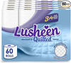 Lusheen Soft Quilted Toilet Rolls Bulk Buy - Super Quality 3 Ply Toilet Tissue Roll Provide Ultimate Comfort- Pack of 45 Rolls (1 x 45 Pack) White 3 Ply Toilet Rolls (1 Pack- 45 Rolls)