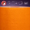 Renova 2-Ply Super Absorbent Kitchen Towel, 120 Sheets per Roll, Orange