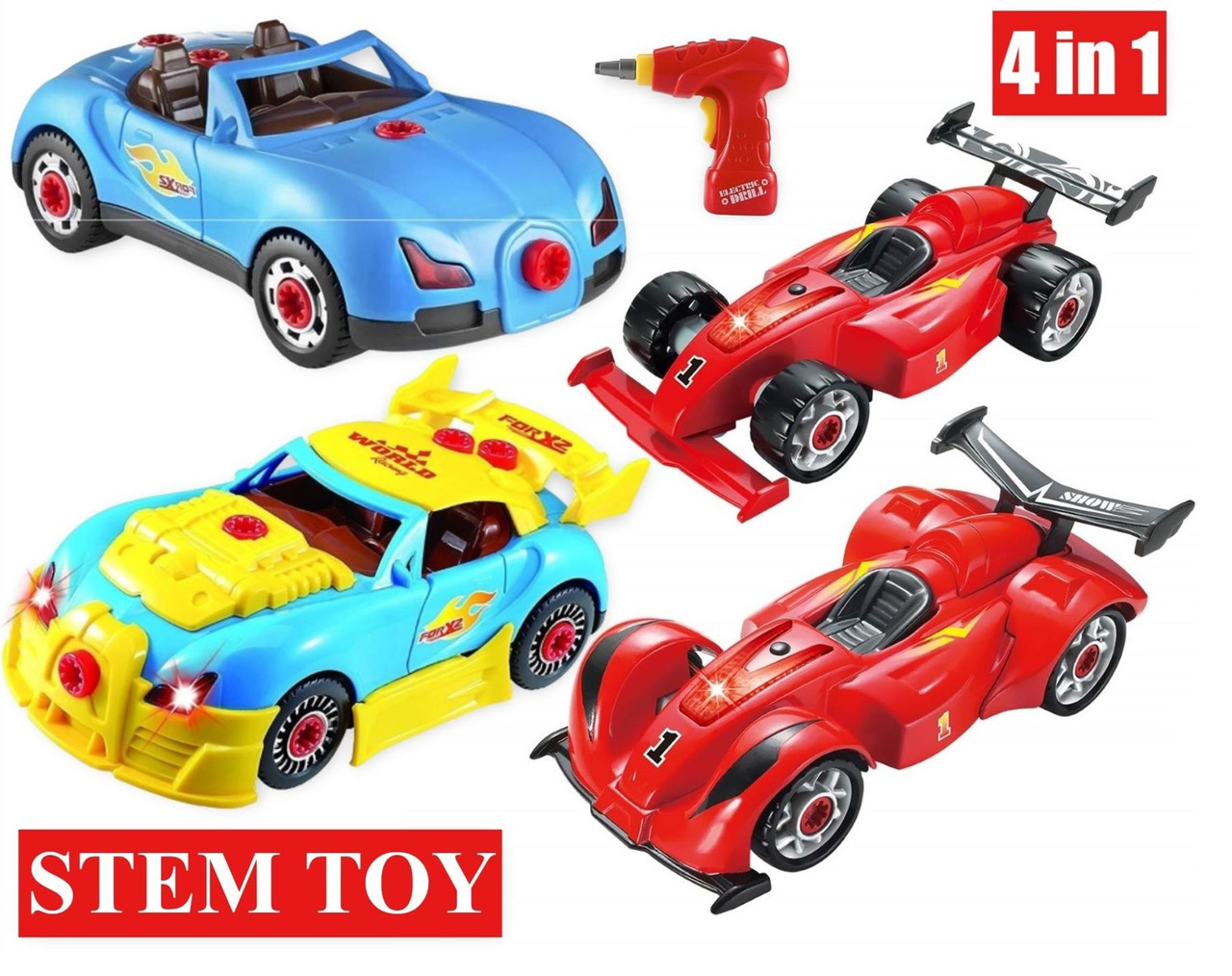 build your own car toy