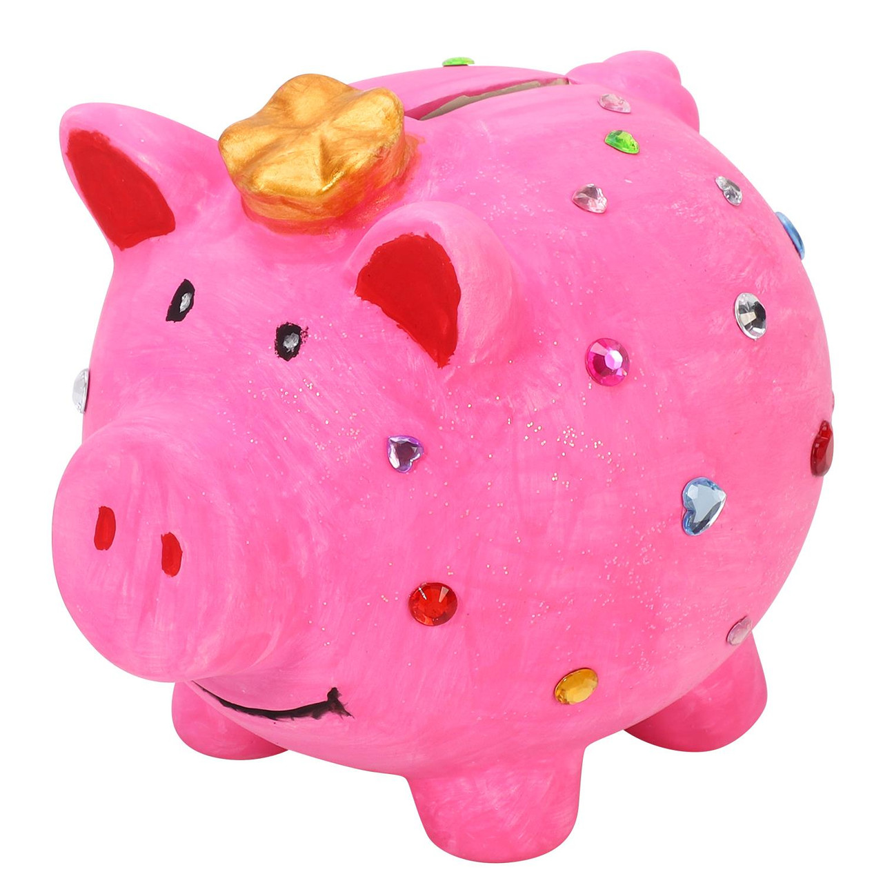 SOKA Paint Your Own Money Bank Arts & Crafts Kit, DIY Fun Creative Stationery Easy to Decorate