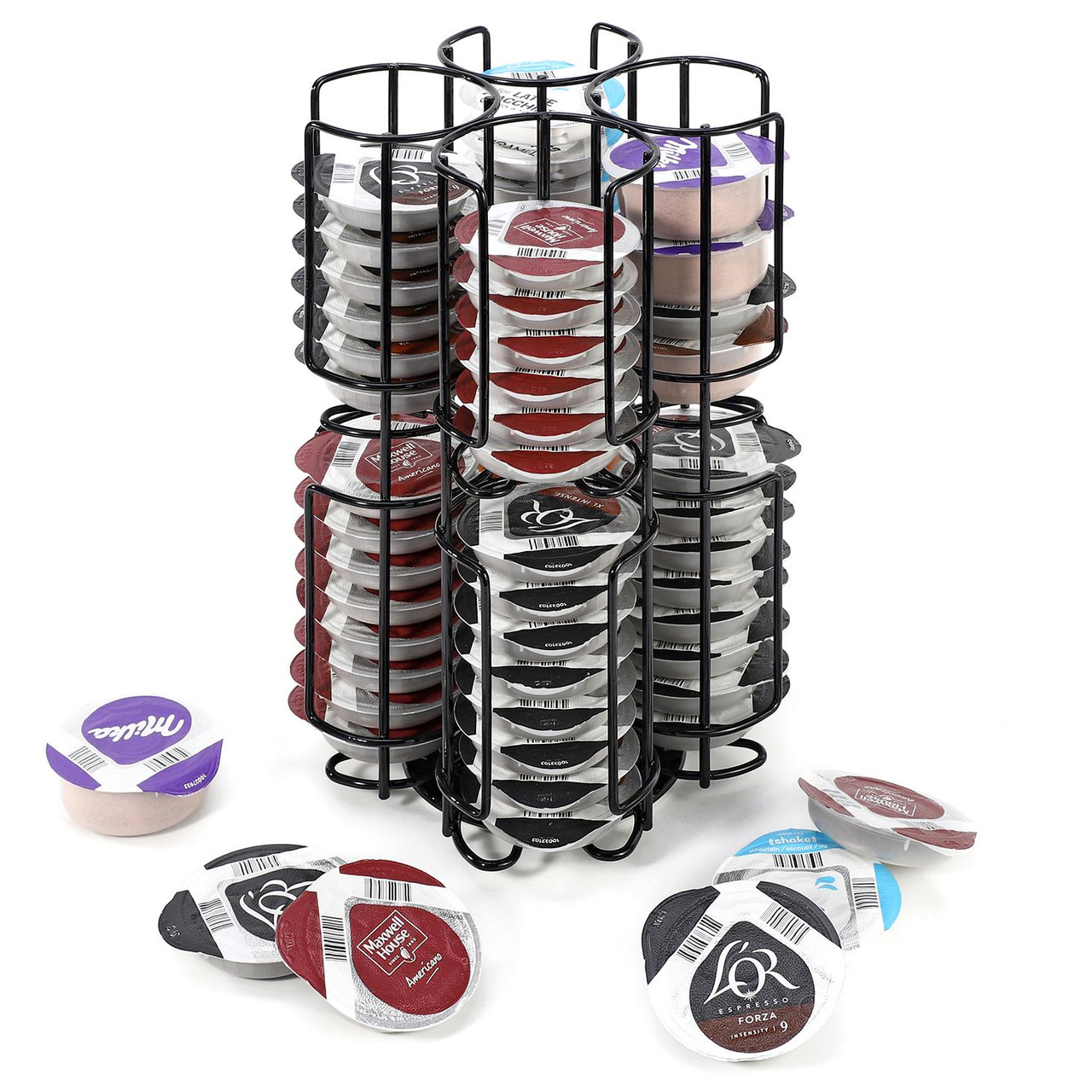 Vinsani 64 Coffee Pod Holder – Rotating 