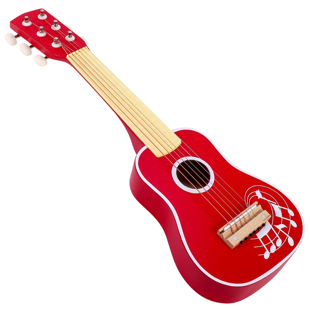 Acoustic Guitar Electric Guitar For Year Old SOKA Wooden Red