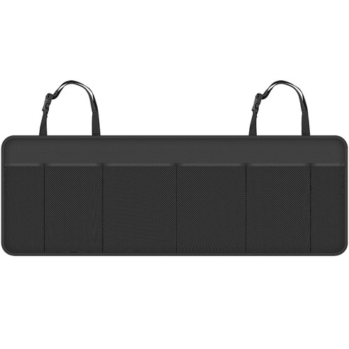 Vinsani Multi Mesh Pocket Hanging Car Boot Tidy Storage Bag Organiser Back Seat Declutter Pouch Car Accessories Storage Solution Foldable Cargo Trunk for Vehicles