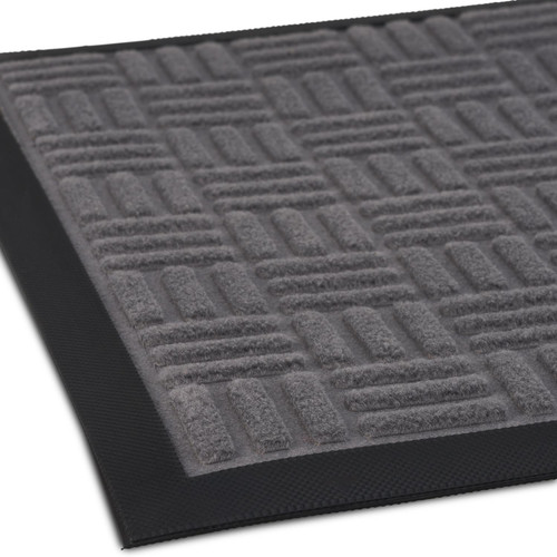 Rubber Mat, Nonslip Doormat for Indoor, Outdoor (23.5 x 15.75 in)