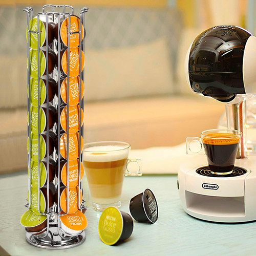 SYSYLY Porta Capsule Caffe per 24 capsule Dolce Gusto, Capsule d caffè