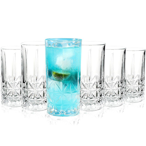 Parnoo Highball Cocktail Glasses (Set of 8) – AndresCooking