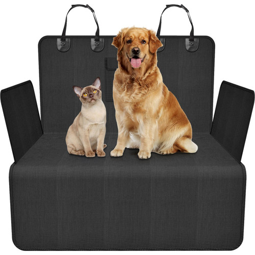 Vinsani Pet Car Boot Mat Protector with Storage Bag – Heavy Duty Waterproof Machine Washable Convenient Non-Slip Car Boot Cover with Bumper Protection Universal Blanket for Cars, SUVs & Trucks