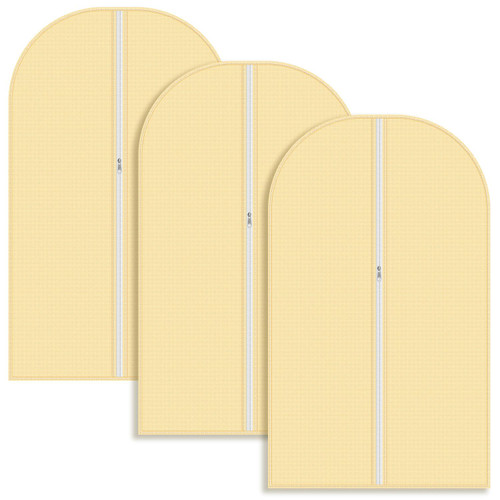 Vinsani Hanging Suit Cover Garment Clothes Bag For Men Women Wardrobe Tuxedo Shirt Dress Clothes Clothing Zip Up Dust Protector Travel Case Closet Organisation