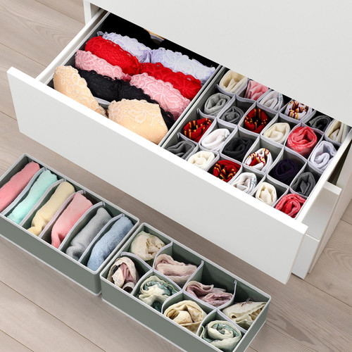 Modern Multicolor Socks Undergarments Storage Drawer Organizer at