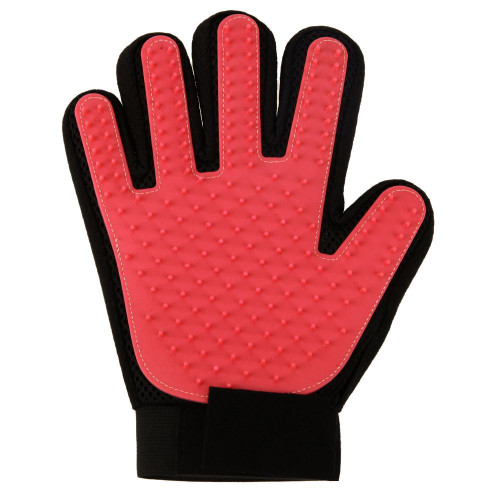 Dog grooming hot sale glove brush