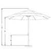 11 FT Sun Master Umbrella