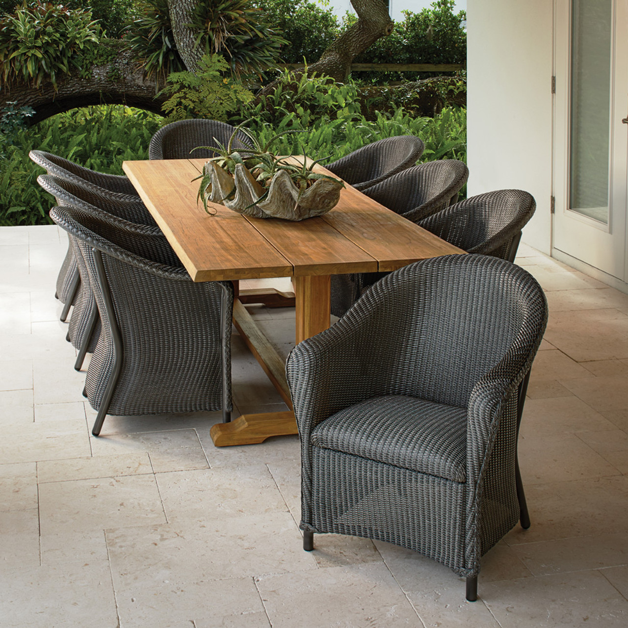 lloyd flanders outdoor dining sets