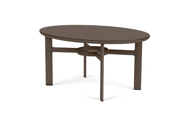 Parkway 30"x42" Oval Coffee Table By Brown Jordan