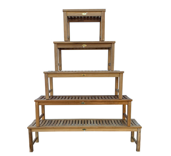 Madison Backless Bench 3' by Classic Teak
