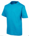 Kids Plain T-Shirt 100% Cotton UPF Rated Tee - 1KT
