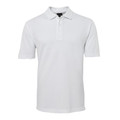 Mens Plus Sizes Short Sleeves Polo Shirt - 210 | White