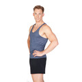 Mens Plain Athletic T-Back Racerback Singlet - T409SG