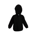 Plain Baby Kids Fleece Pullover Hoodie - F100PP | Black