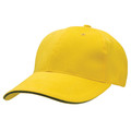 Adults Premium 6 Panels 100% Cotton Cap - 8001 | Gold.Bottle