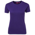 Ladies Plain Fitted T-shirt - 1LHT | Purple