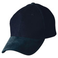 Cotton Suede Peak Cap | 6 Panel Structure - CH05