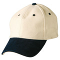 Cotton Suede Peak Cap | 6 Panel Structure - CH05