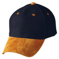 Cotton Suede Peak Cap | 6 Panel Structure - CH05