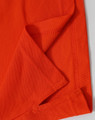 Mens Plain Plain Pique Short Sleeve Polo Shirt in orange, product photo
