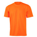 Adults Unisex Hi-Vis CoolDry Mini Waffle Safety Tee - SW39 | Orange