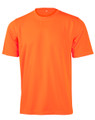 Adults Unisex Hi-Vis quick dry Mini Waffle Safety Tee, lifestyle photo