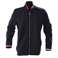 Premium Quality Adults Unisex Heavy Knitted Cotton Trim Jacket - ATLANTA | Navy