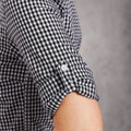 Ladies Gingham Long Sleeve Checkered Shirt - M8300L