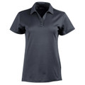 Womens Plain Quick Dry Short Sleeve Polo Shirts - PS34B | Steel Grey