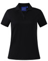 Womens Plain Quick Dry Short Sleeve Polo Shirts, lifestyle photo