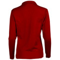 Ladies Plain Quick Dry Long Sleeve Polo - PS36B | Back