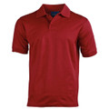 Adults Mens Plain Quick Dry Short Sleeve Polo Shirts - PS33 | Ruby