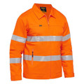 Bisley Taped Hi Vis Drill Jacket with Liquid Repellent Finish