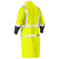 Bisley Mens Waterproof Hi Vis Taped Long Rain Coat