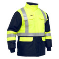 Bisley X Taped Two Tone Hi Vis Freezer Jacket